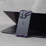 Metal Frameless Titanium Alloy Case For iPhone