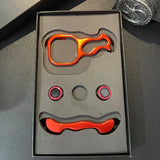 Metal Frameless Titanium Alloy Case For iPhone