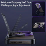 Metal Invisible Aluminum Rimless Holder Case For iPhone