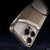 Native Solid Wood Metal Frameless Aluminum Alloy Frame Bumper Case For iPhone