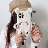 Cute Bear Autumn Winter Cases For Samsung