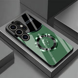 Patterned Dragon Tempered Glass Case for Samsung