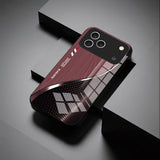 Business Glass Shockproof Phone Case for iPhone