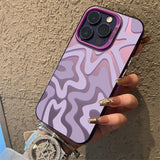 Luxury Hot Black Water Ripple Case for IPhone