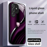 Heart diamond Pattern shockproof phone case For Samsung