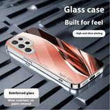 New Gradient Line Electroplated Shockproof Phone Case For Samsung