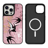 Mother-of-pearl style mirror-finish phone case For iPhone