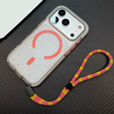 Magnetic Lanyard Shockproof Case for iPhone