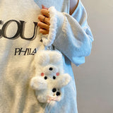 3D Dog Fluffy Phone Soft Case for IPhone