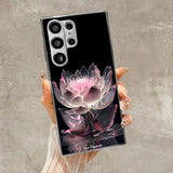 lotus-themed shockproof Case for Samsung