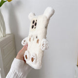 Cute Bear Autumn Winter Cases For Samsung