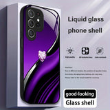 Heart diamond Pattern shockproof phone case For Samsung