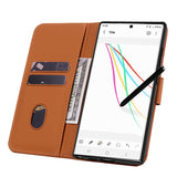 Leather 3D Geometric Pattern Wallet, Card Holder, Phone Case 3-In-1 for Samsung