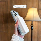 Feather-colored Gradient Magnetic Phone Case for IPhone