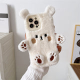 Cute Bear Autumn Winter Cases For Samsung