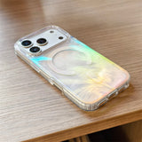 Feather-colored Gradient Magnetic Phone Case for IPhone