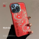 Dragon pattern print Case for iPhone