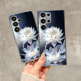 lotus-themed shockproof Case for Samsung