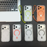 Magnetic Lanyard Shockproof Case for iPhone