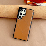 Leather Magnetic Case for Sumsung Galaxy