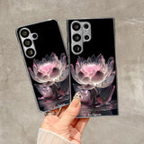 lotus-themed shockproof Case for Samsung
