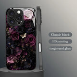 Dark Night Rose Hard Case for iPhone