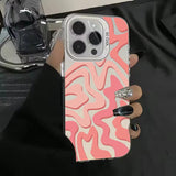 Luxury Hot Black Water Ripple Case for IPhone