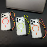 Magnetic Lanyard Shockproof Case for iPhone