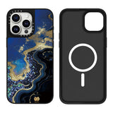 Mother-of-pearl style mirror-finish phone case For iPhone