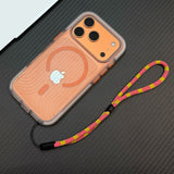 Magnetic Lanyard Shockproof Case for iPhone