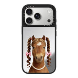 Fun Emoji Pony Magnetic Phone Case For iPhone