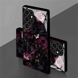 Dark Night Rose Hard Case for Samsung