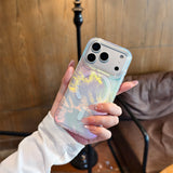Feather-colored Gradient Magnetic Phone Case for IPhone