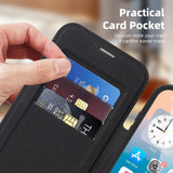 Luxury Magnetic Flip Leather Wallet Magnet Phone Case For iPhone