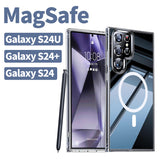 Magnetic transparent anti-fall Case for Sumsung