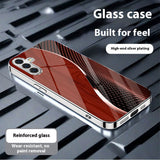 Wood Grain Curve Pattern Phone Case For Samsung