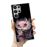 lotus-themed shockproof Case for Samsung