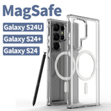 Magnetic transparent anti-fall Case for Sumsung
