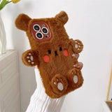 Cute Bear Autumn Winter Cases For Samsung