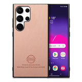 Plain Leather Cloth Case For Sumsung Galaxy