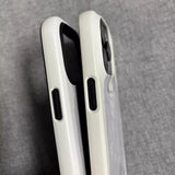 Simple ins style white garbage bag  Case for iPhone