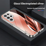 New Gradient Line Electroplated Shockproof Phone Case For Samsung