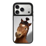 Fun Emoji Pony Magnetic Phone Case For iPhone