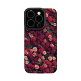 Full-screen rose lanyard case for iPhone