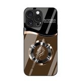 Plating Glass Dragon Phone Case For iPhone