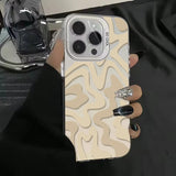 Luxury Hot Black Water Ripple Case for IPhone