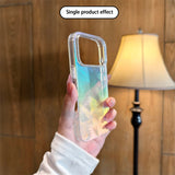 Feather-colored Gradient Magnetic Phone Case for IPhone