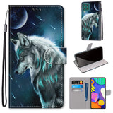 New Painted Leather Flip Phone Case with SIM Card Slot for Samsung