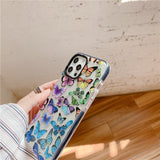 ins style colorful butterfly case for iphone