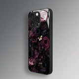 Dark Night Rose Hard Case for iPhone